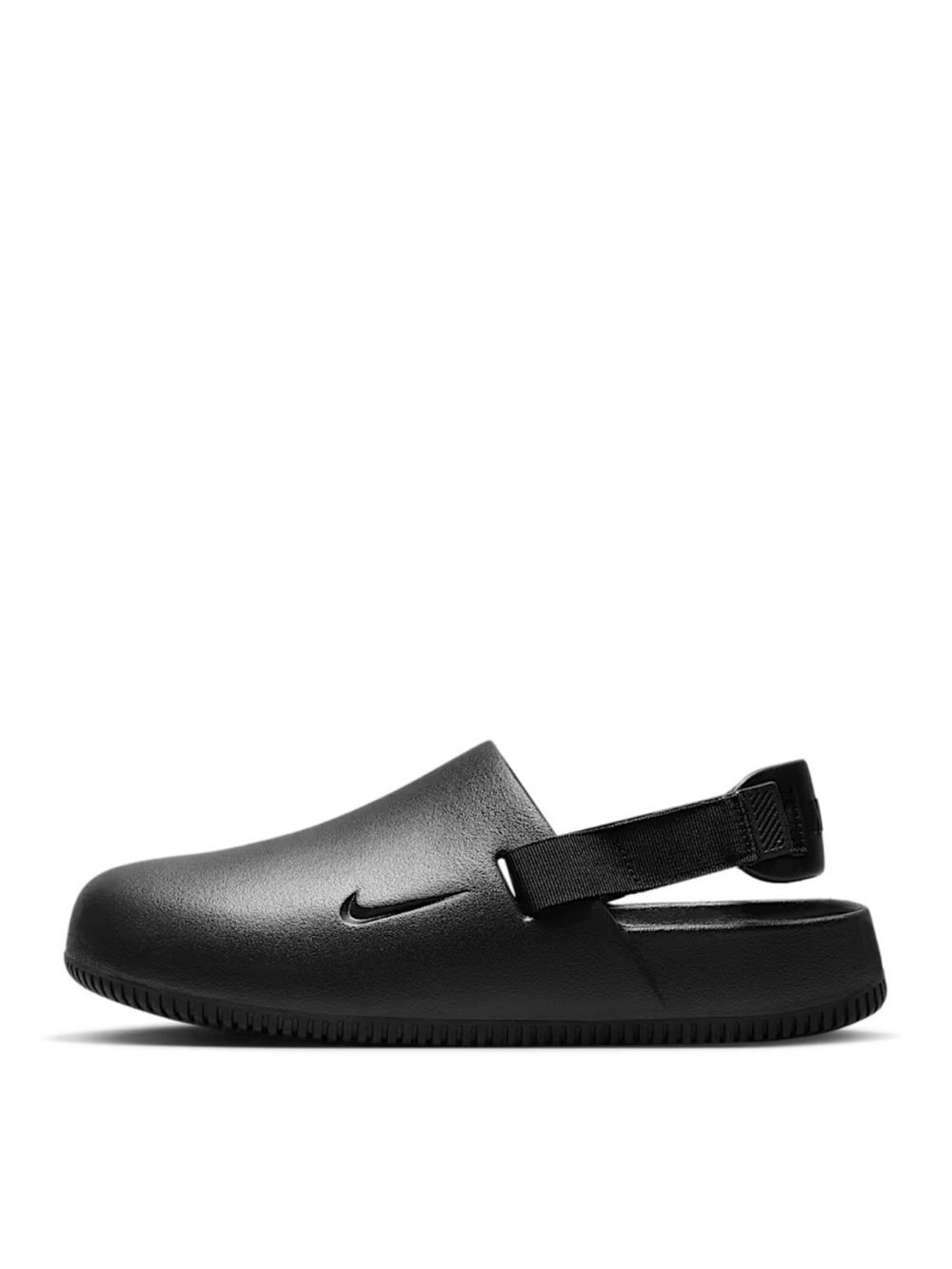NikeCalm Men’s Black Slip-On Sandal with Adjustable Heel Strap
